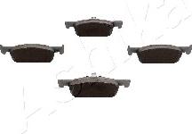 Ashika 50-00-0093 - Brake Pad Set, disc brake car-mod.net