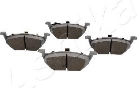 Ashika 50-00-0044 - Brake Pad Set, disc brake car-mod.net