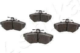 Ashika 50-00-0084 - Brake Pad Set, disc brake car-mod.net