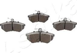 Ashika 50-00-0083 - Brake Pad Set, disc brake car-mod.net