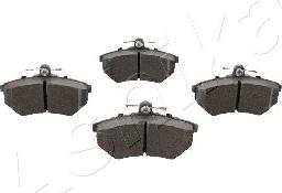 Ashika 50-00-0082 - Brake Pad Set, disc brake car-mod.net