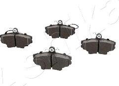 Ashika 50-00-0037 - Brake Pad Set, disc brake car-mod.net