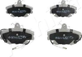 Ashika 50-00-035 - Brake Pad Set, disc brake car-mod.net