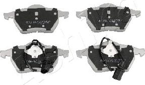 Ashika 50-00-0313 - Brake Pad Set, disc brake car-mod.net