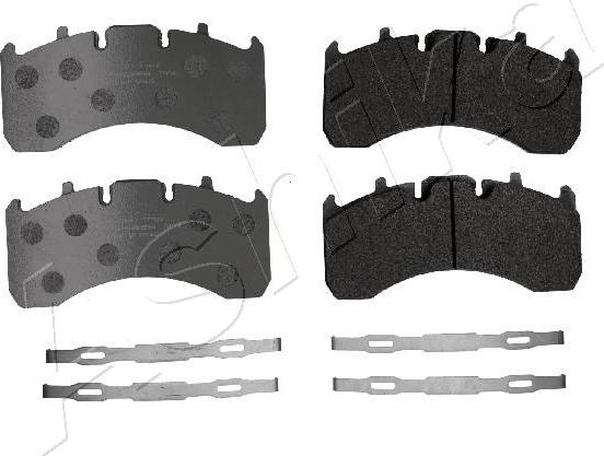 Ashika 50-00-0725 - Brake Pad Set, disc brake car-mod.net