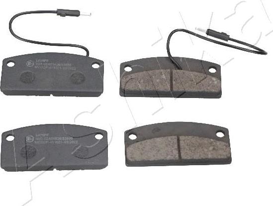 Ashika 50-00-MC02 - Brake Pad Set, disc brake car-mod.net