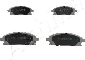 Ashika 50-01-154 - Brake Pad Set, disc brake car-mod.net