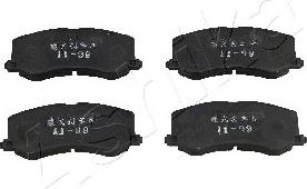 Ashika 50-08-896 - Brake Pad Set, disc brake car-mod.net
