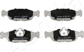 Ashika 50-03-390 - Brake Pad Set, disc brake car-mod.net