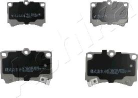 Ashika 50-03-341 - Brake Pad Set, disc brake car-mod.net