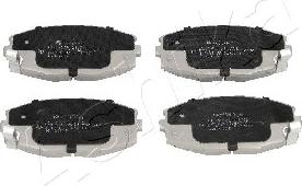 Ashika 50-02-245 - Brake Pad Set, disc brake car-mod.net