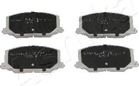 Ashika 50-02-237 - Brake Pad Set, disc brake car-mod.net