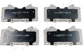 Ashika 50-02-272 - Brake Pad Set, disc brake car-mod.net