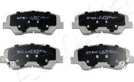 Ashika 50-0K-K32 - Brake Pad Set, disc brake car-mod.net