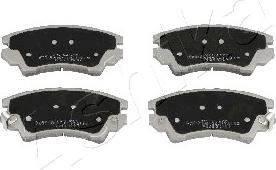Ashika 50-0W-W16 - Brake Pad Set, disc brake car-mod.net