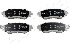 Ashika 50-W0-005 - Brake Pad Set, disc brake car-mod.net