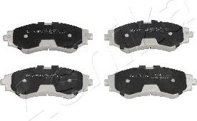 Ashika 50-W0-003 - Brake Pad Set, disc brake car-mod.net