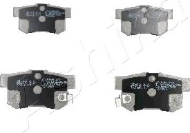 Ashika 51-04-405 - Brake Pad Set, disc brake car-mod.net