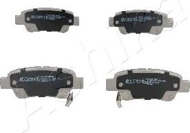 Ashika 51-04-400 - Brake Pad Set, disc brake car-mod.net