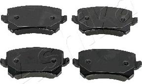 Ashika 51-00-0904 - Brake Pad Set, disc brake car-mod.net