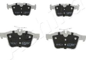 Ashika 51-00-0905 - Brake Pad Set, disc brake car-mod.net