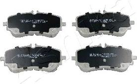 Ashika 51-00-0914 - Brake Pad Set, disc brake car-mod.net
