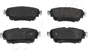 Ashika 51-00-0910 - Brake Pad Set, disc brake car-mod.net