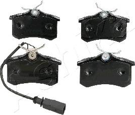 Ashika 51-00-0912 - Brake Pad Set, disc brake car-mod.net