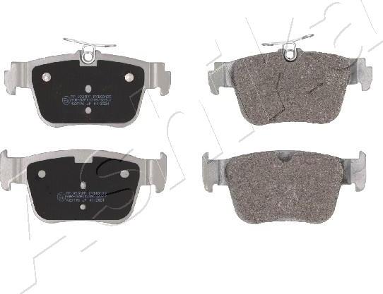 Ashika 51-00-0931 - Brake Pad Set, disc brake car-mod.net