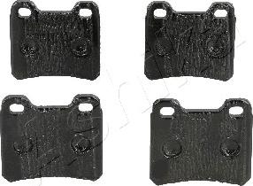 Ashika 51-00-0401 - Brake Pad Set, disc brake car-mod.net
