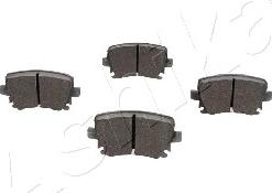 Ashika 51-00-00007 - Brake Pad Set, disc brake car-mod.net