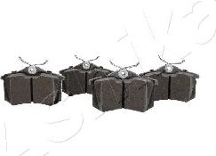 Ashika 51-00-00018 - Brake Pad Set, disc brake car-mod.net