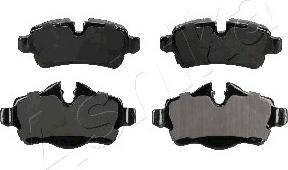 Ashika 51-00-0119 - Brake Pad Set, disc brake car-mod.net