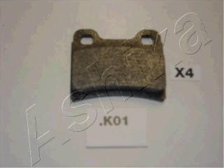 Ashika 51-0K-K01 - Brake Pad Set, disc brake car-mod.net