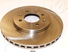 Ashika 60-04-492 - Brake Disc car-mod.net