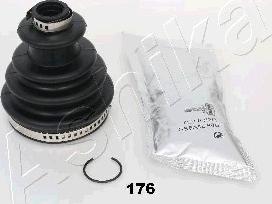 Ashika 63-01-176 - Bellow, drive shaft car-mod.net