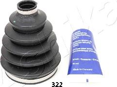 Ashika 63-03-322 - Bellow, drive shaft car-mod.net