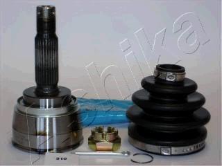 Ashika 62-05-510 - CV Joint Kit, drive shaft car-mod.net
