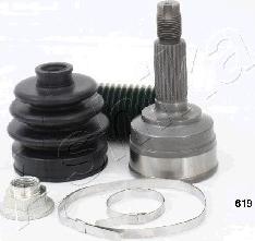 Ashika 6206619 - CV Joint Kit, drive shaft car-mod.net