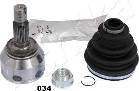 Ashika 62-00-034 - CV Joint Kit, drive shaft car-mod.net