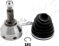 Ashika 6201186 - CV Joint Kit, drive shaft car-mod.net