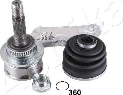 Ashika 6203360 - CV Joint Kit, drive shaft car-mod.net