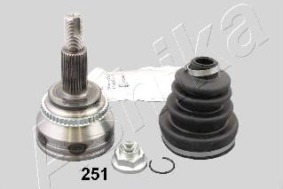 Ashika 6202251 - CV Joint Kit, drive shaft car-mod.net