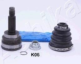 Ashika 620KK06 - CV Joint Kit, drive shaft car-mod.net