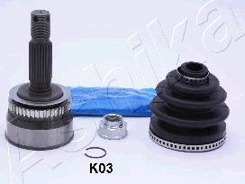 Ashika 620KK03 - CV Joint Kit, drive shaft car-mod.net