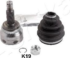 Ashika 620KK19 - CV Joint Kit, drive shaft car-mod.net