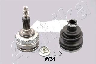 Ashika 62-0W-W31 - CV Joint Kit, drive shaft car-mod.net