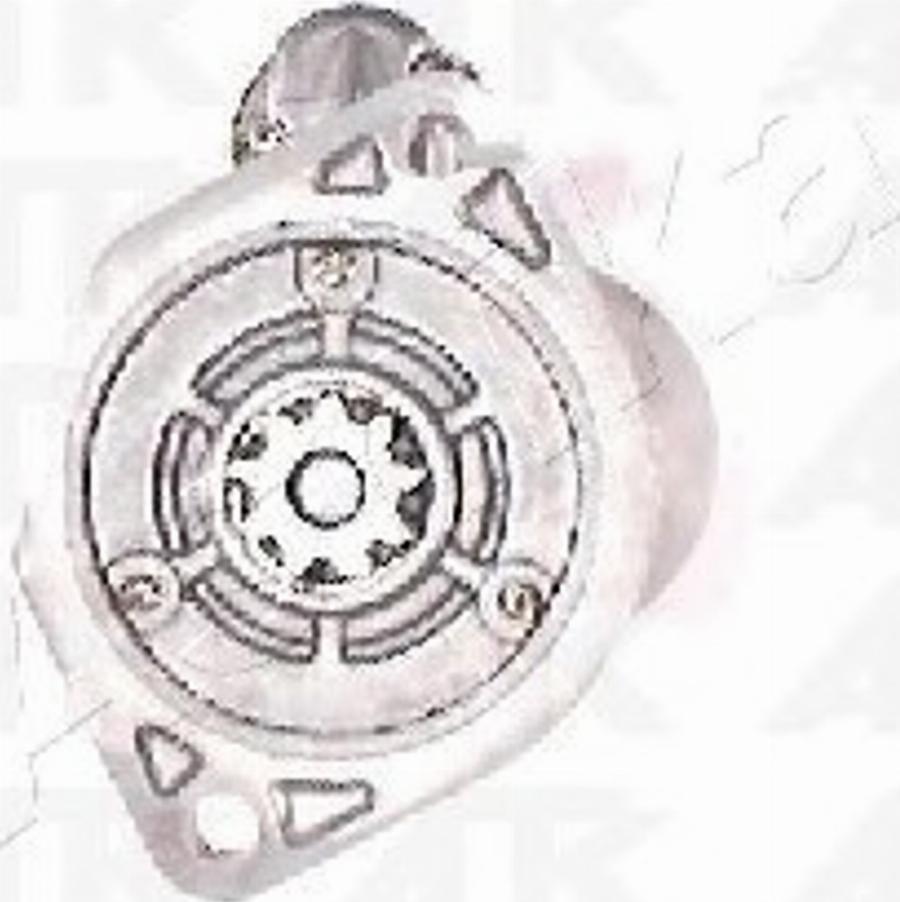Ashika 003-D132 - Starter car-mod.net