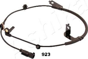 Ashika 151-09-923 - ABS sensor, wheel speed car-mod.net