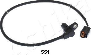 Ashika 151-05-551 - ABS sensor, wheel speed car-mod.net